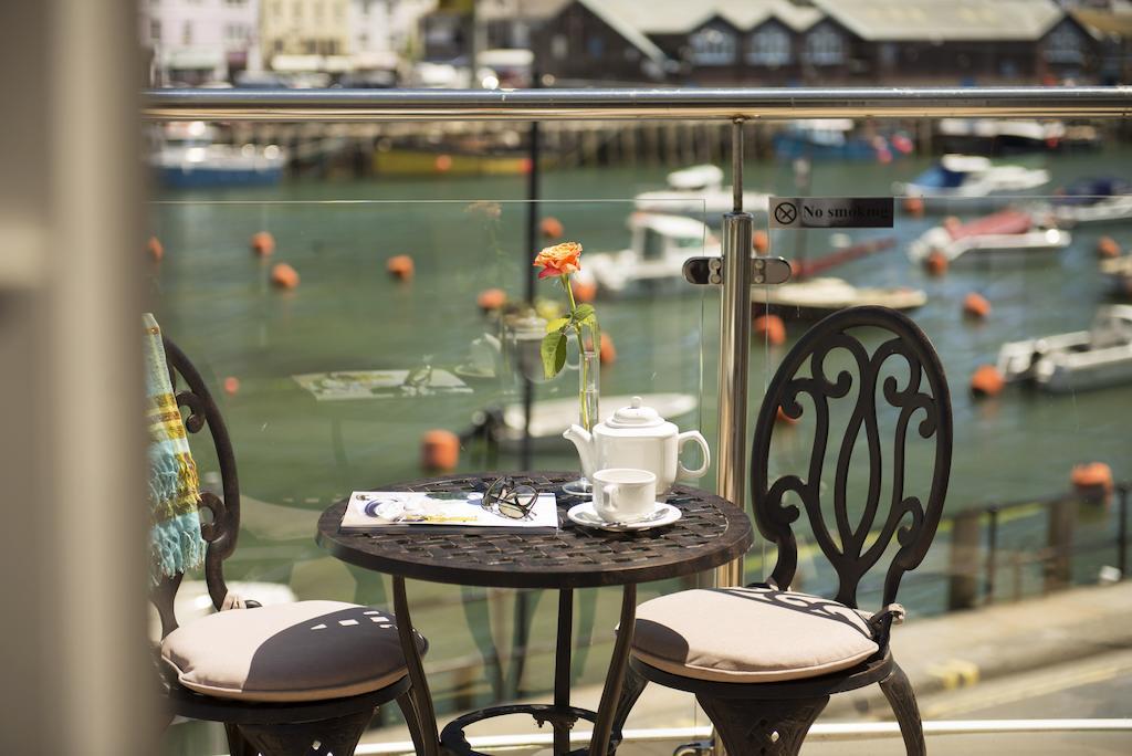 The Old Bridge House Hotell Looe Rom bilde