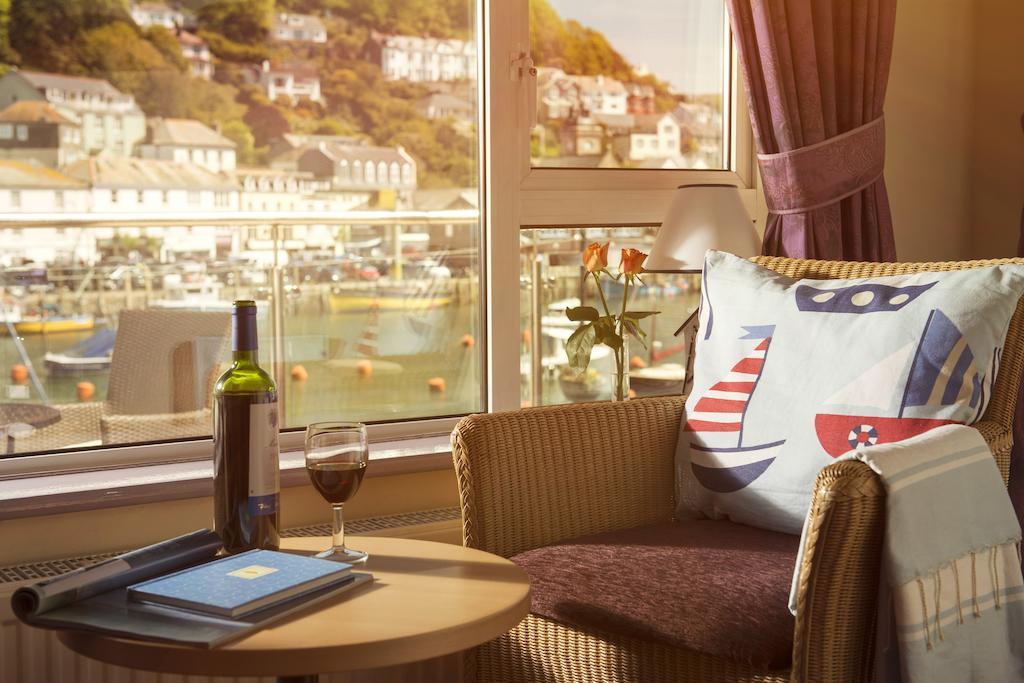 The Old Bridge House Hotell Looe Rom bilde